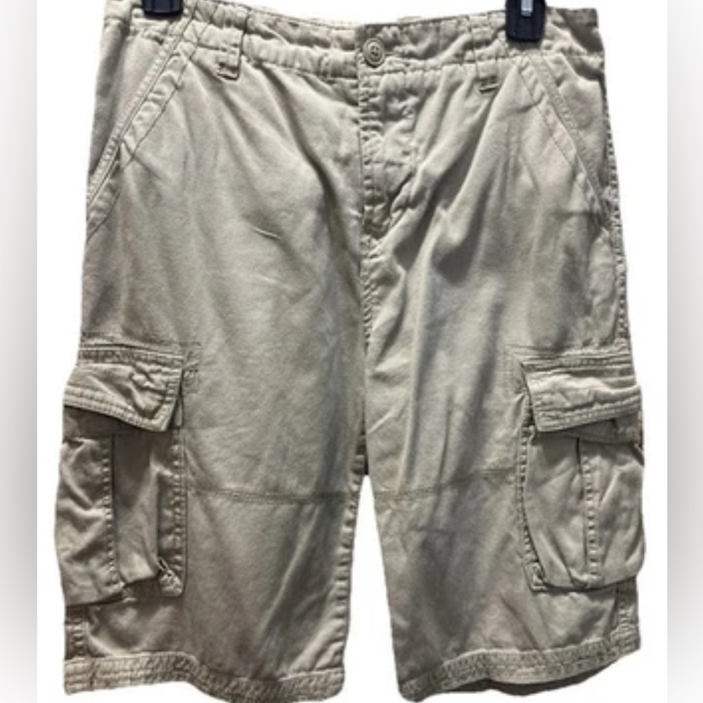 Boys 16 DKNY Tan Cargo Shorts